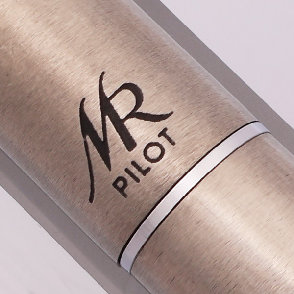 Pilot Long Murex Fountain Pen (1978) - Stainless Steel, C/C